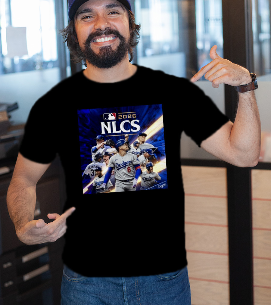 MLB Los Angeles Dodgers 2026 NLCS Bound Celebration T-Shirt