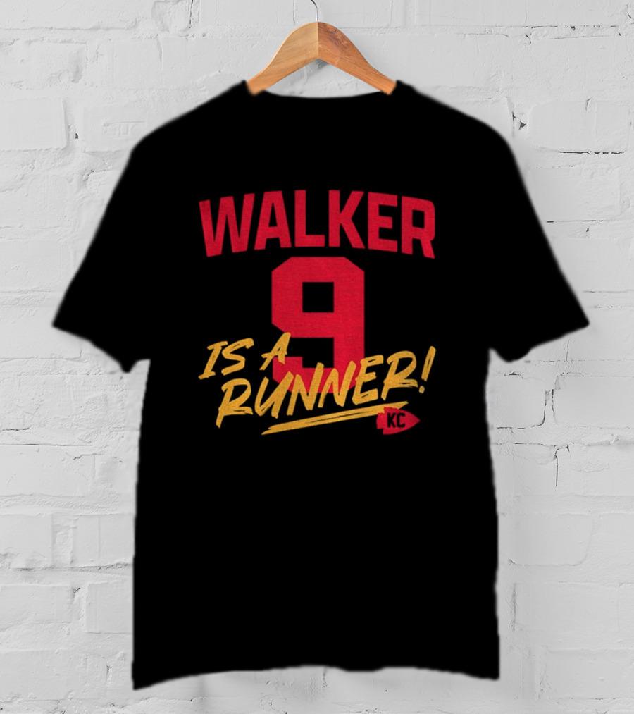 Kenneth Walker 9 KC Chiefs Walker Is A Runner T-Shirt