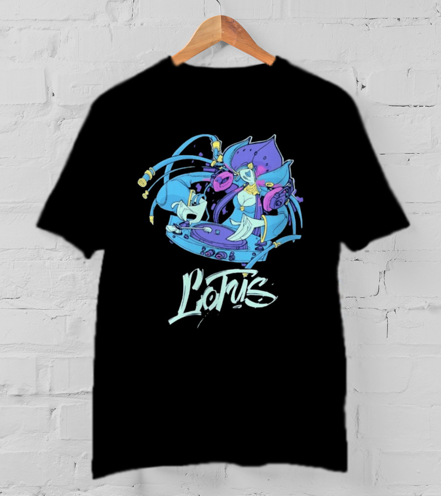 Lotus DJ Warframe Sci Fi Gaming T-Shirt