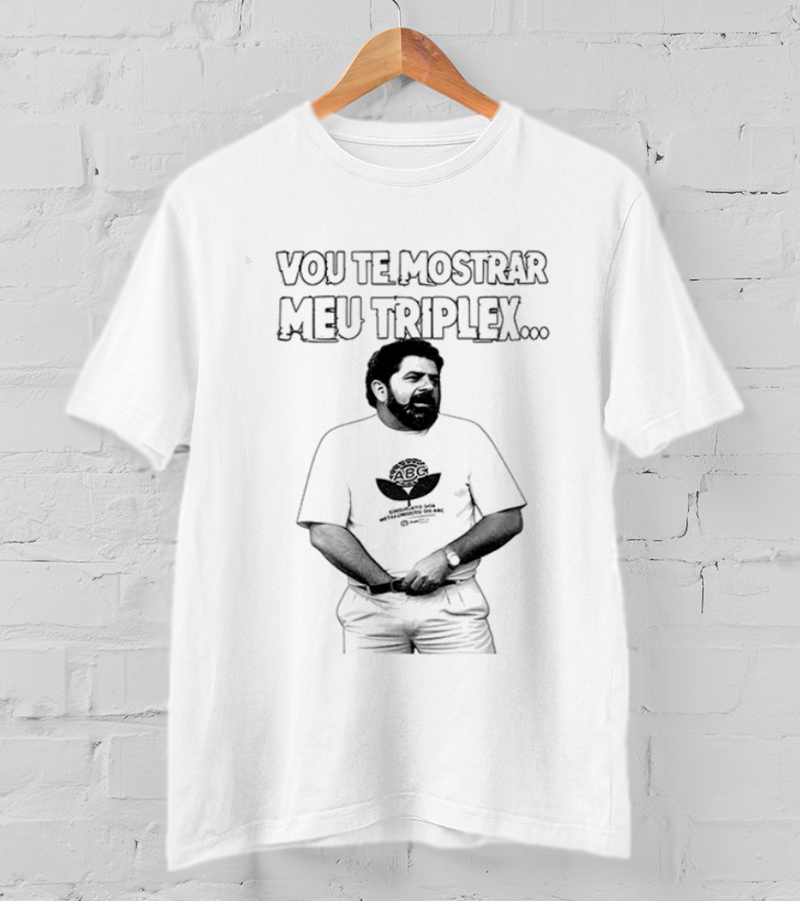 Lula Vou Te Mostrar Meu Triplex Meme Political Adidas T-Shirt