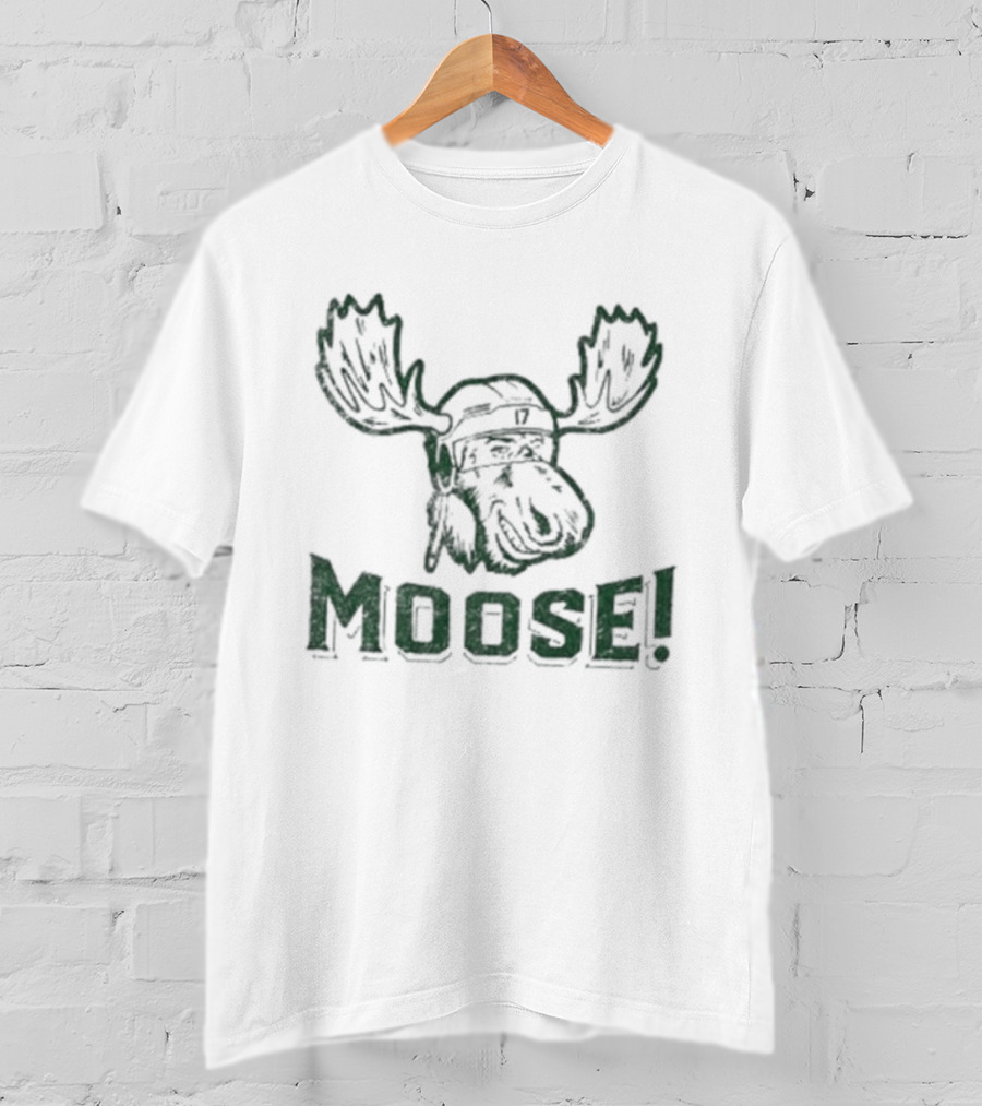 Minnesota Wild St. Paul Moose Vintage Hockey T-Shirt