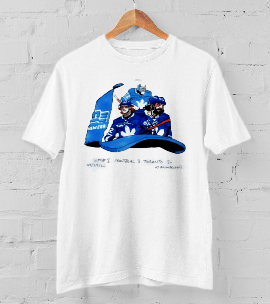Montreal Vs Toronto Game 1 Hockey NHL New Era T-Shirt