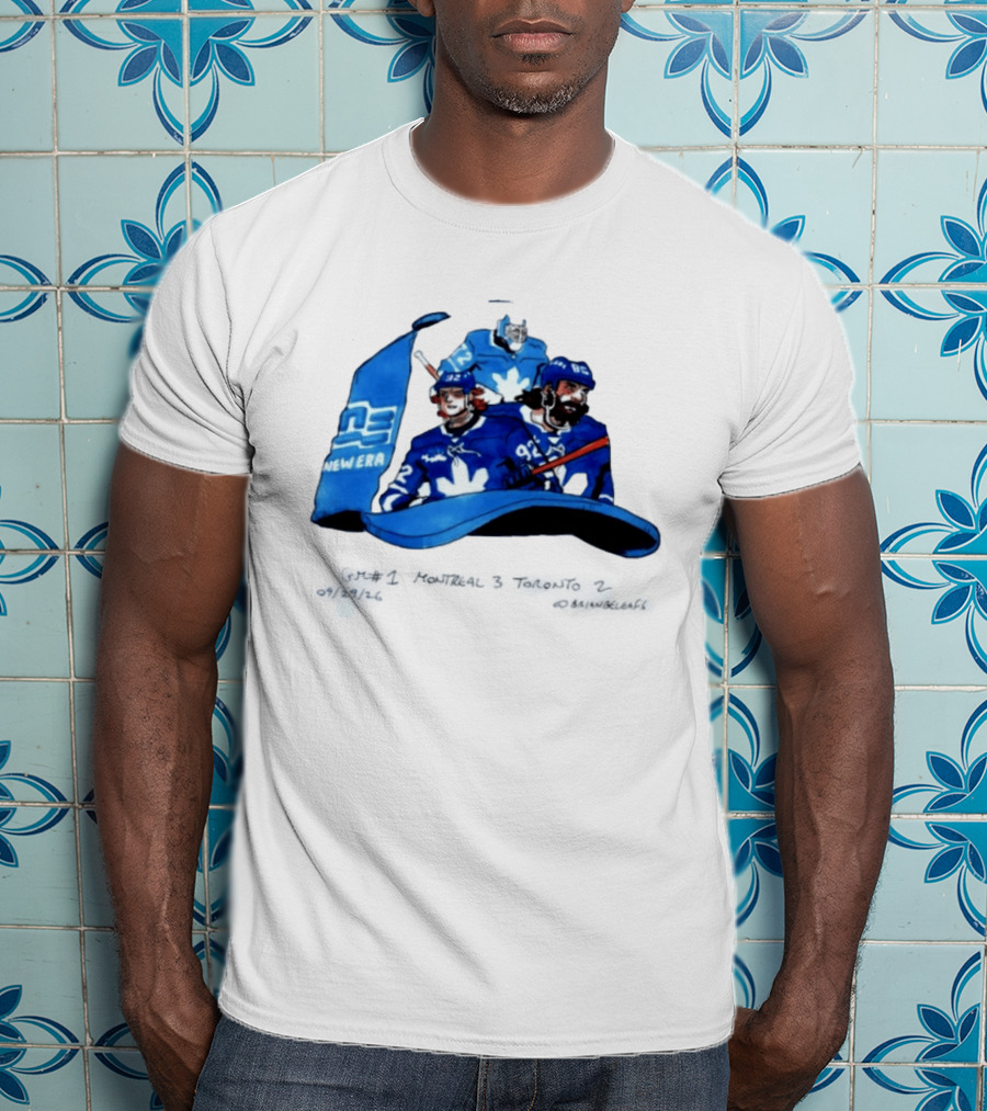 Montreal Vs Toronto Game 1 Hockey NHL New Era T-Shirt