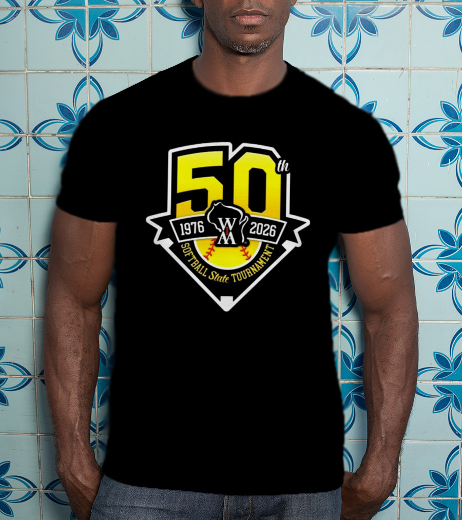 50th WIAA Softball State Tournament 1976 2026 T-Shirt