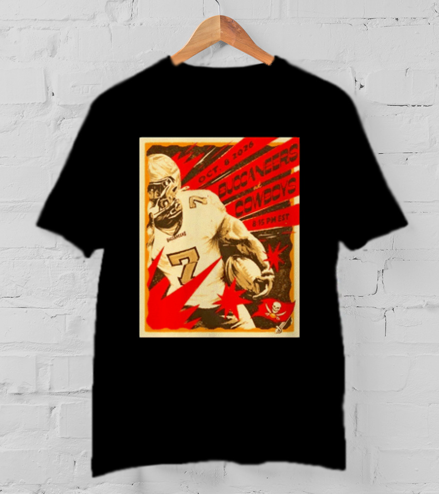 Buccaneers At Cowboys October 8 2026 8:15 PM EST T-Shirt