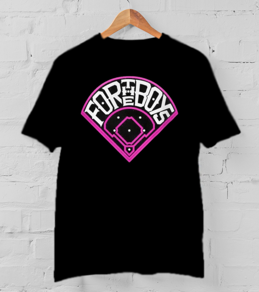 For The Boys Baseball Diamond Sports Field T-Shirt