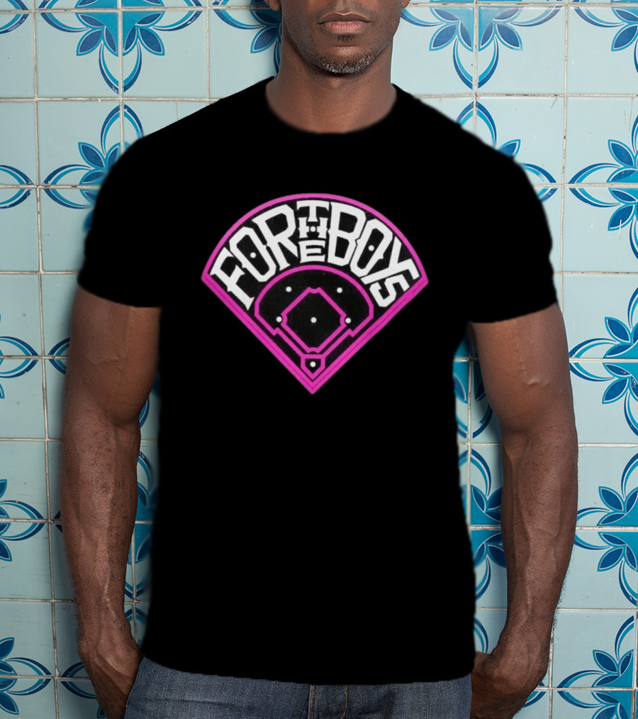 For The Boys Baseball Diamond Sports Field T-Shirt