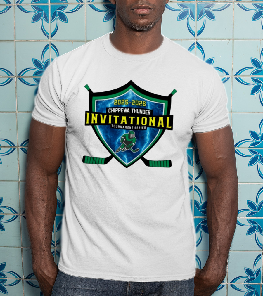 Chippewa Thunder 2025 2026 Invitational Tournament Series T-Shirt