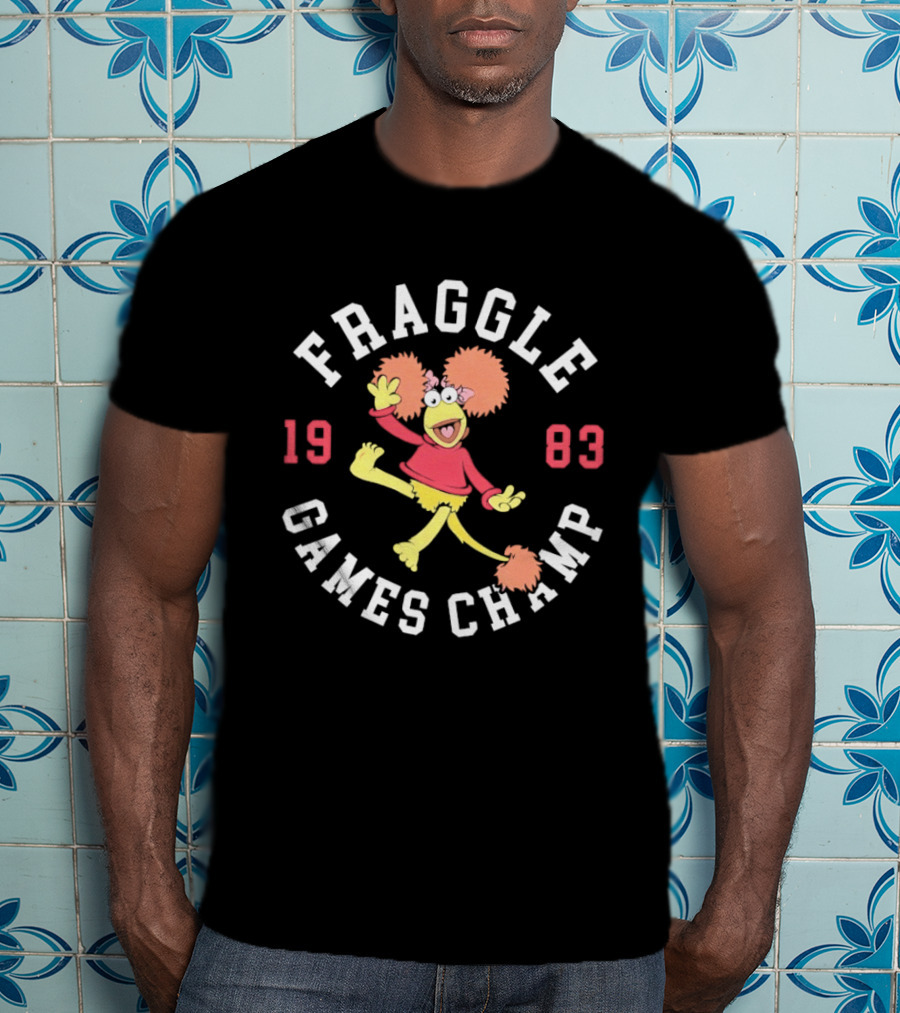 Red Fraggle Fraggle Rock 1983 Games Champ T-Shirt