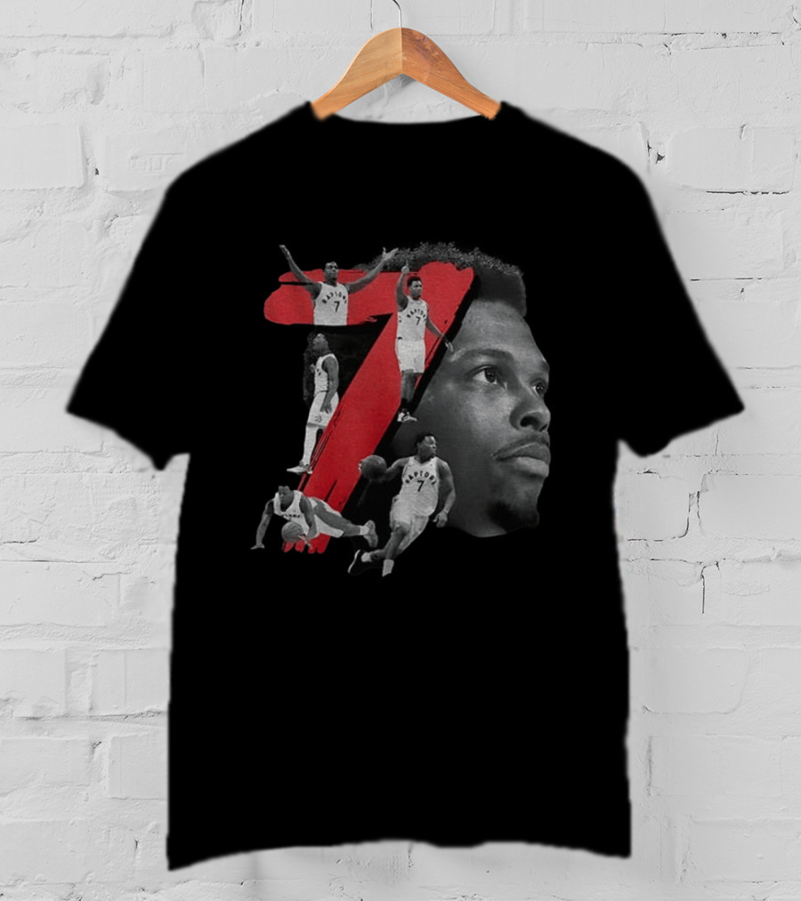 Kyle Lowry Toronto Raptors 7 Greatest Raptor Of All Time T-Shirt