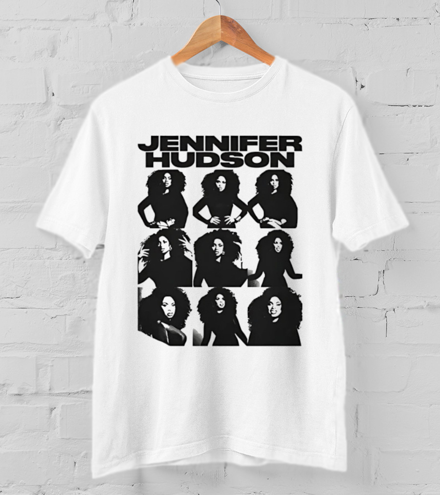 Jennifer Hudson Singer Actress Icons Collection T-Shirt