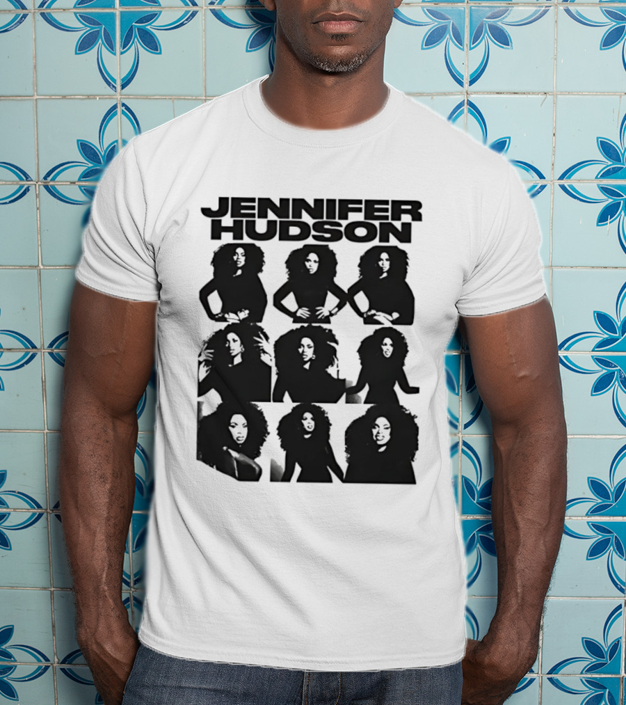Jennifer Hudson Singer Actress Icons Collection T-Shirt