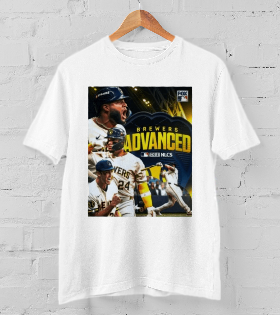Brewers Advanced 2026 NLCS MLB Fox T-Shirt