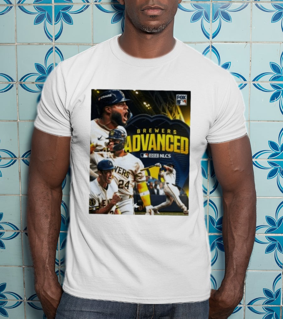 Brewers Advanced 2026 NLCS MLB Fox T-Shirt