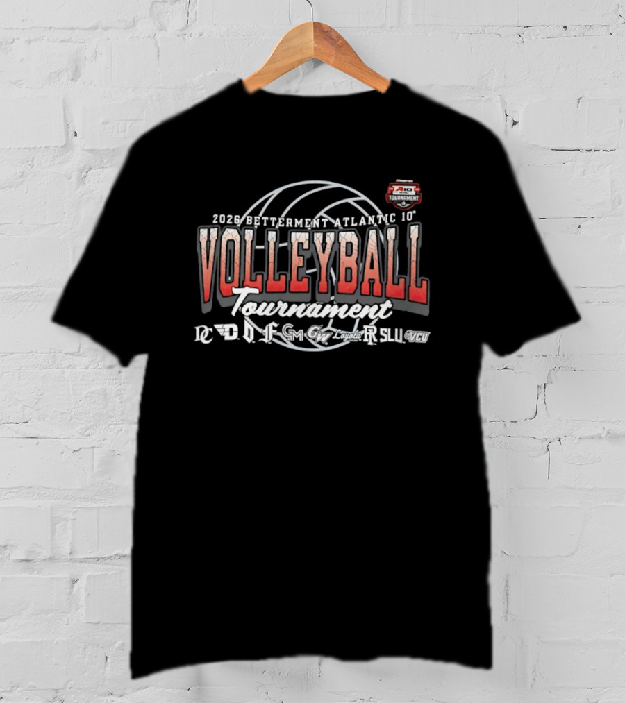 2026 Betterment Atlantic 10 Volleyball Tournament Event Date And Location Details T-Shirt