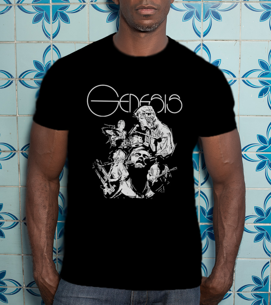 Genesis Band Members Progressive Rock Performance T-Shirt