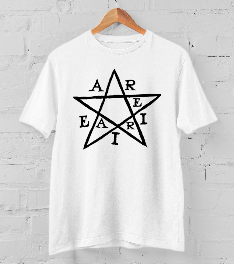 Arieira Pentagram Occult Mystical Aesthetic T-Shirt