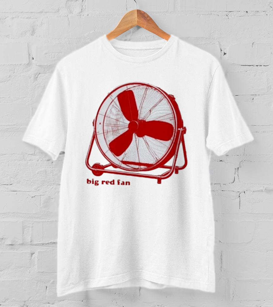 Big Red Fan Minimalist T-Shirt