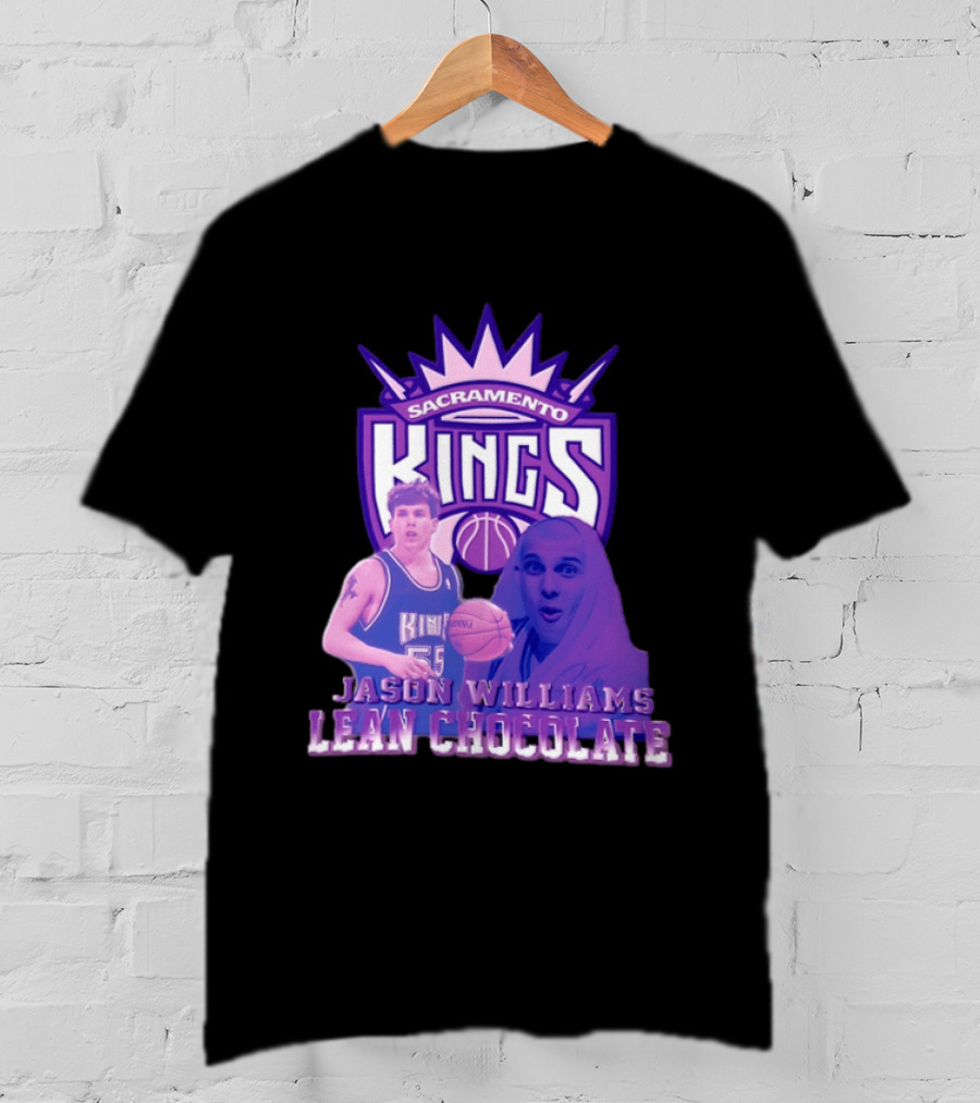 Jason Williams Sacramento Kings NBA Lean Chocolate T-Shirt