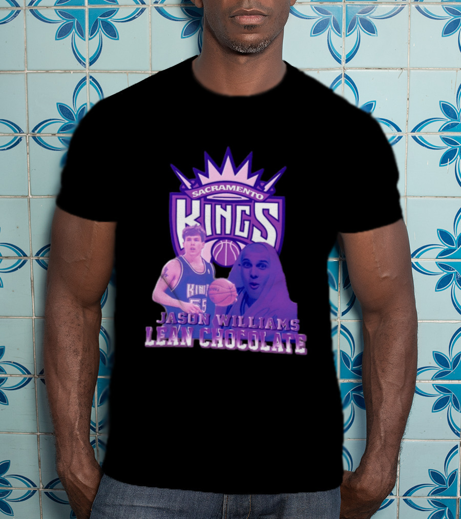 Jason Williams Sacramento Kings NBA Lean Chocolate T-Shirt