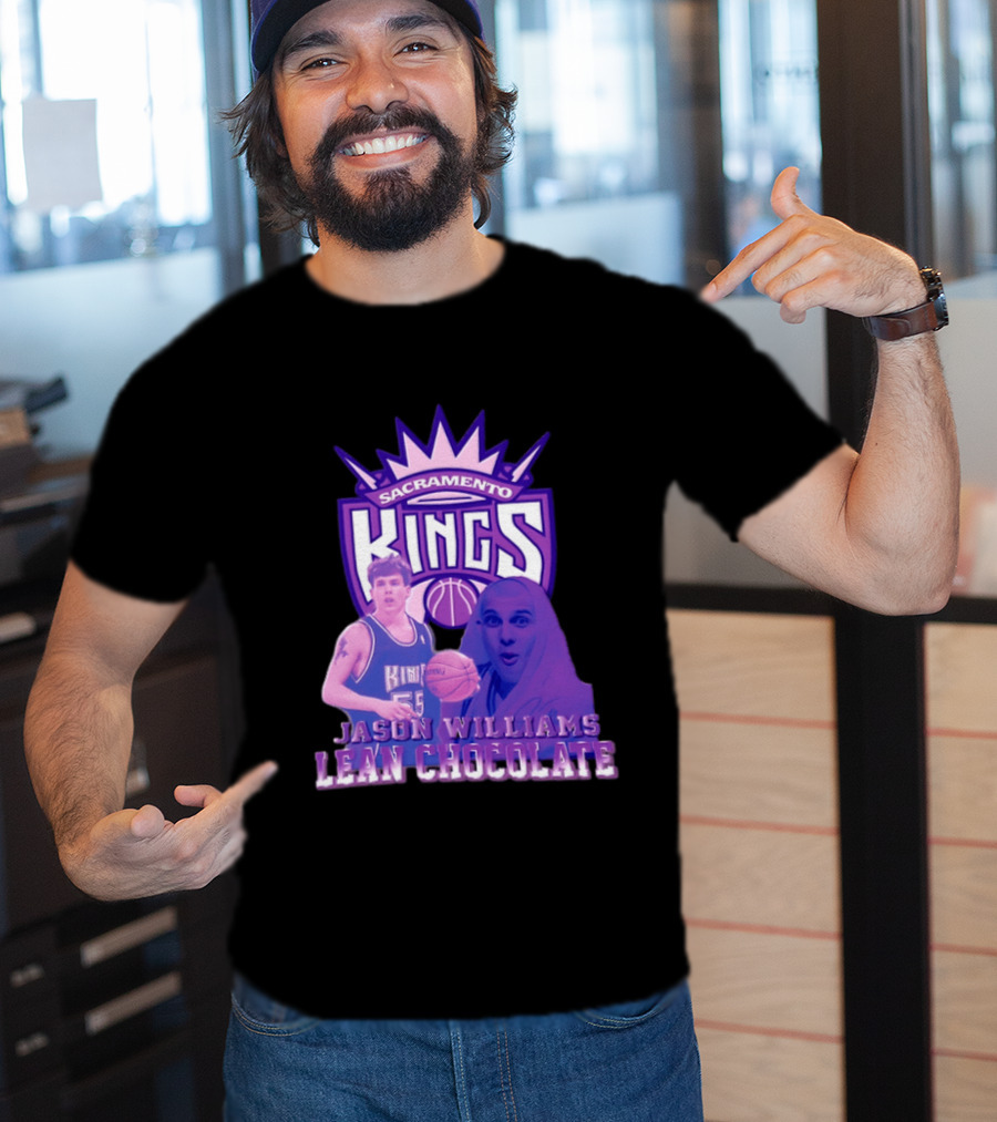 Jason Williams Sacramento Kings NBA Lean Chocolate T-Shirt