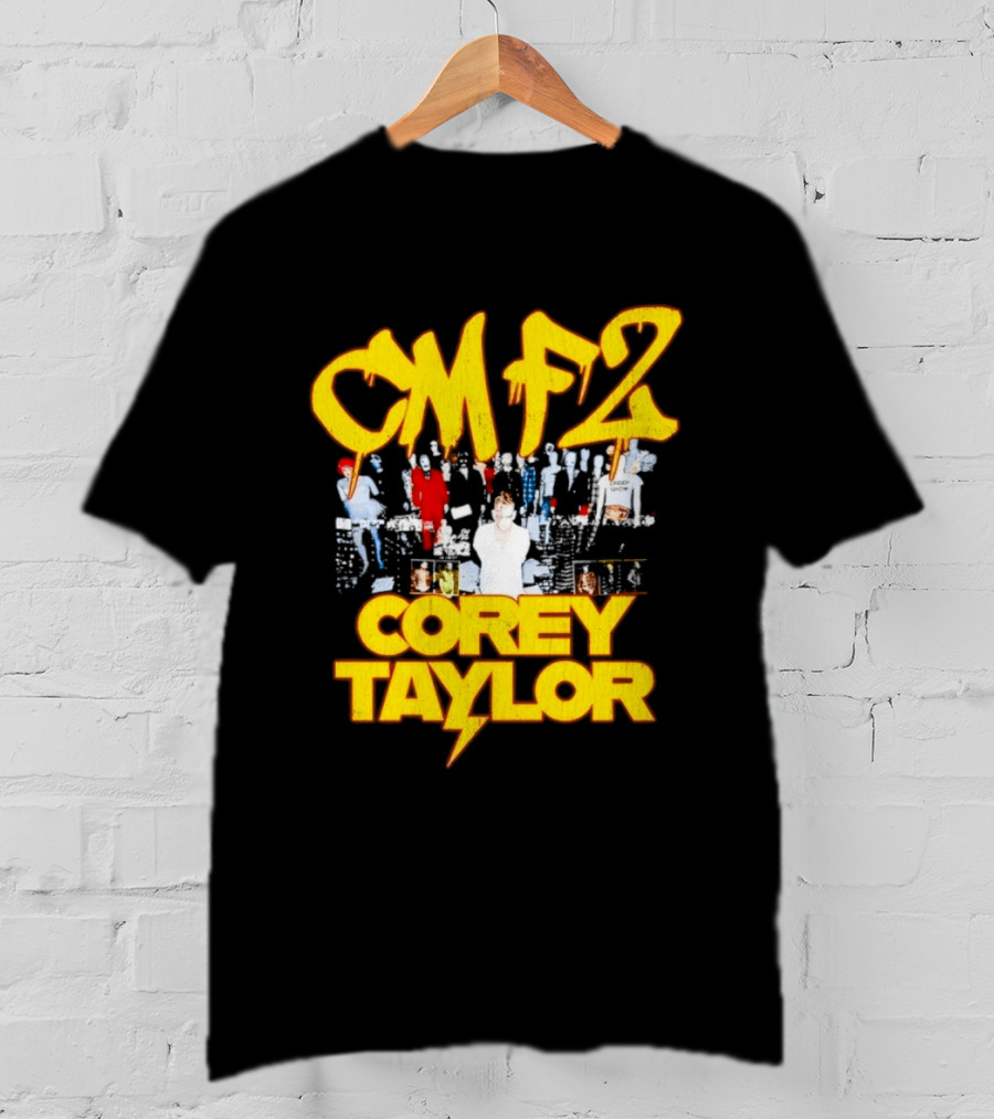 CMF2 Corey Taylor Slipknot Creep Show Rock Music T-Shirt
