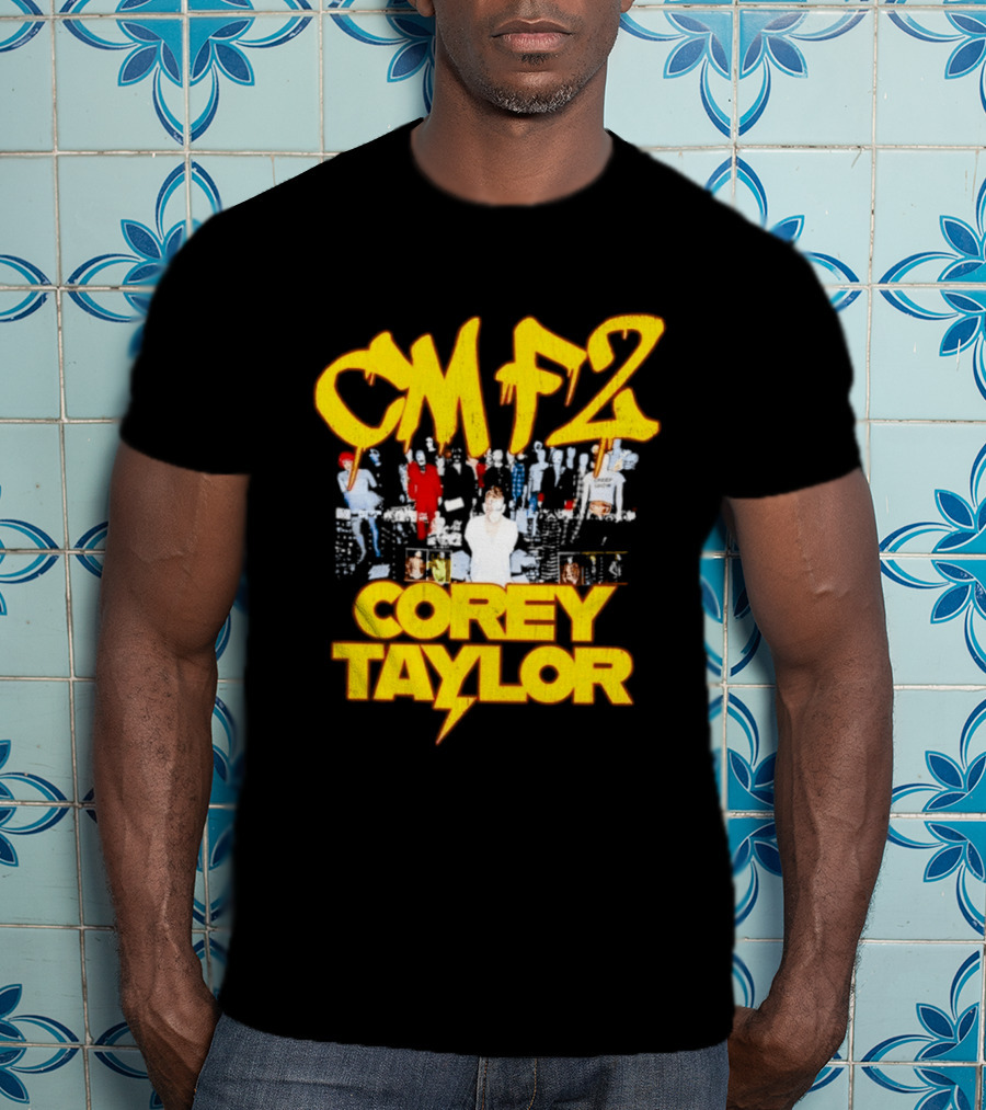 CMF2 Corey Taylor Slipknot Creep Show Rock Music T-Shirt