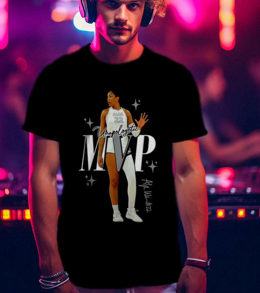Unapologetic MVP Aja Wilson Las Vegas Aces WNBA T-Shirt