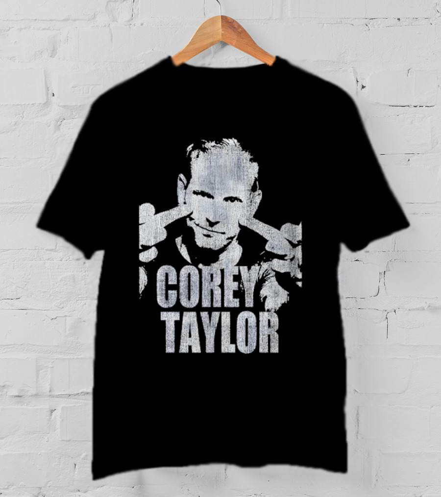Corey Taylor Distressed Slipknot Masked Pose T-Shirt