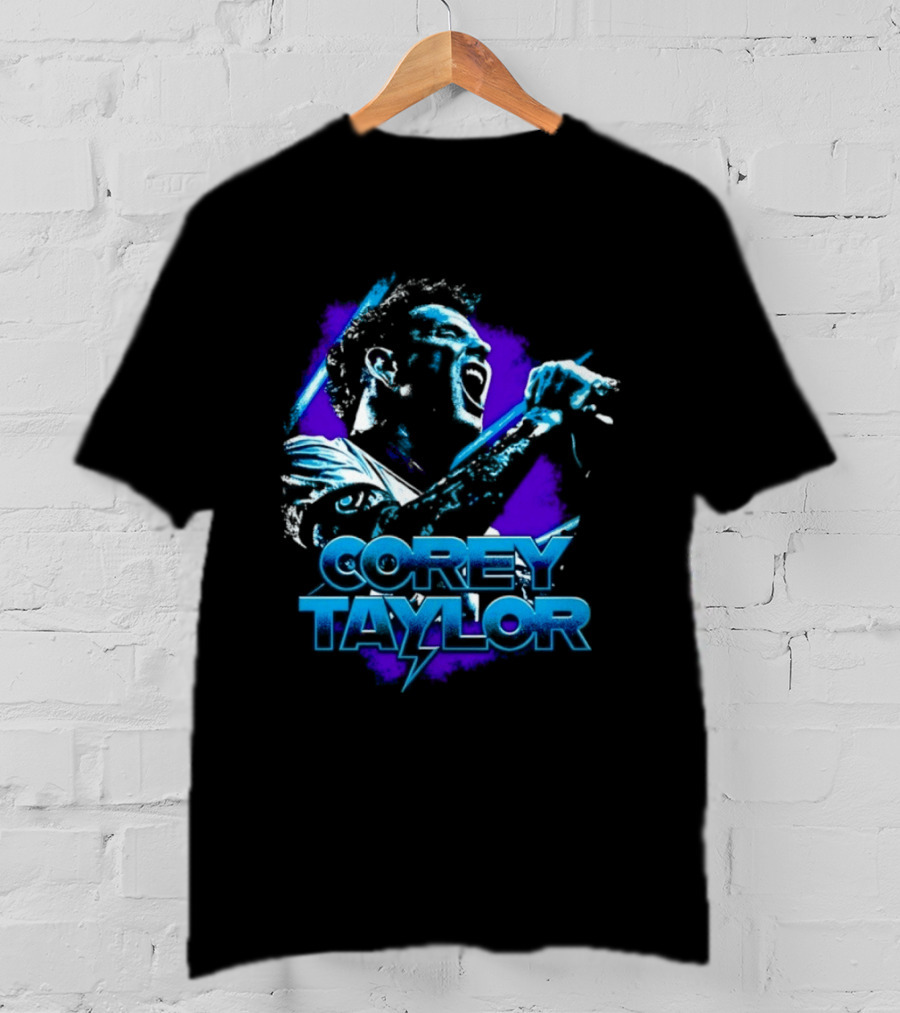 Corey Taylor Slipknot Live Performance Music T-Shirt