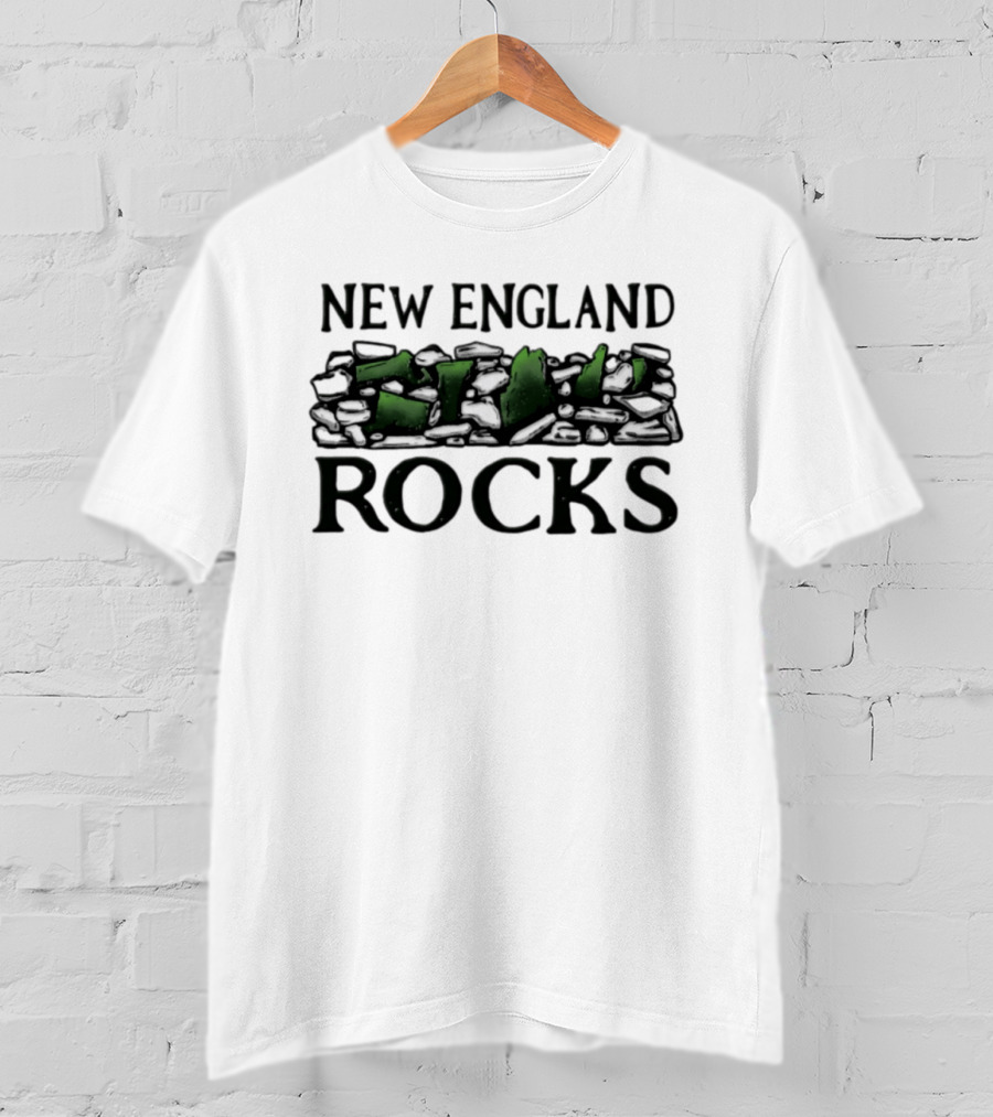 New England Rocks Stone Wall T-Shirt