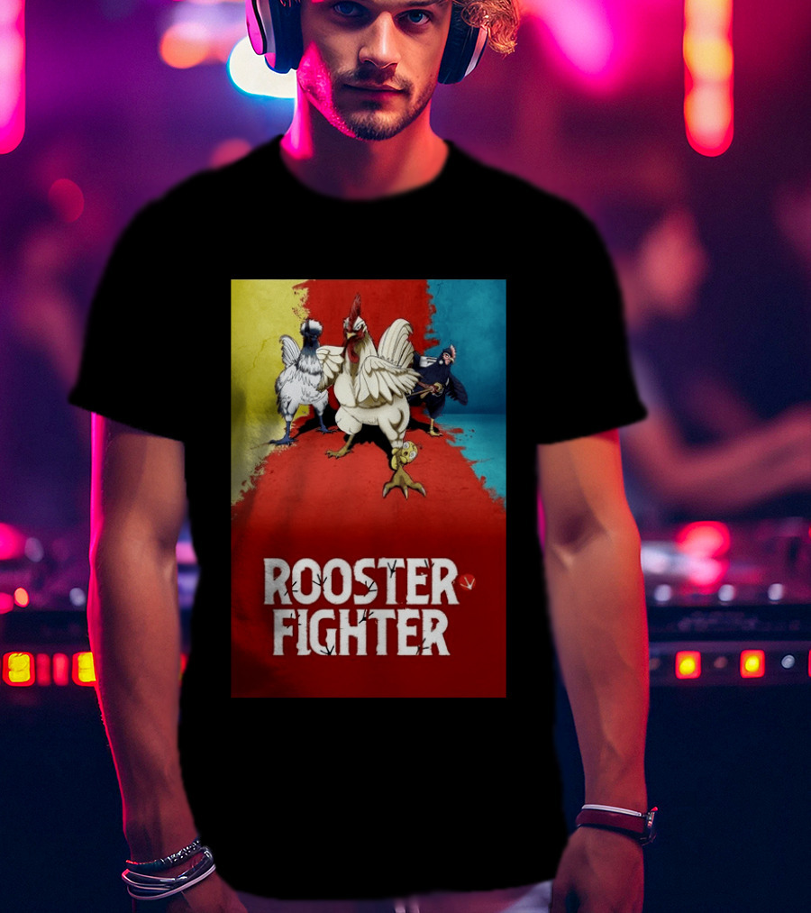 Keiji Rooster Fighter Manga Anime Adventures T-Shirt
