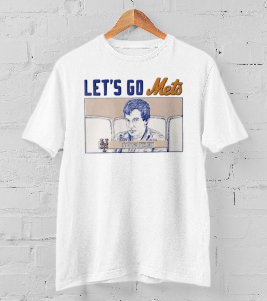 Let's Go Mets Nathan Fielder New York Mets Stadium T-Shirt