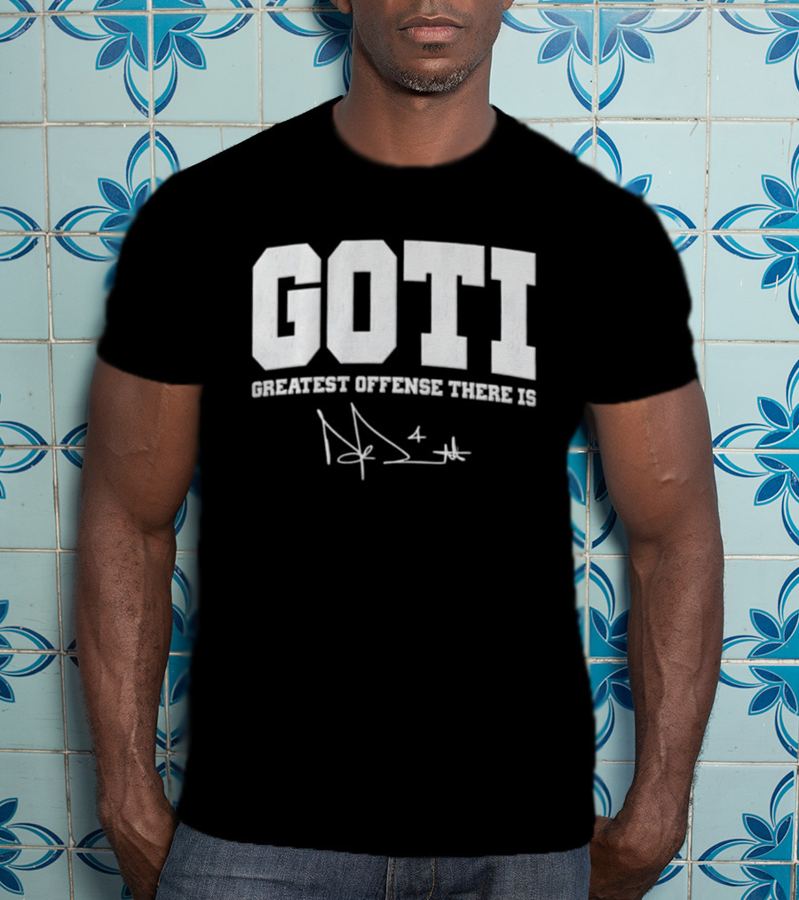Dak Prescott GOTI Greatest Offense There Is Dallas Cowboys Football T-Shirt