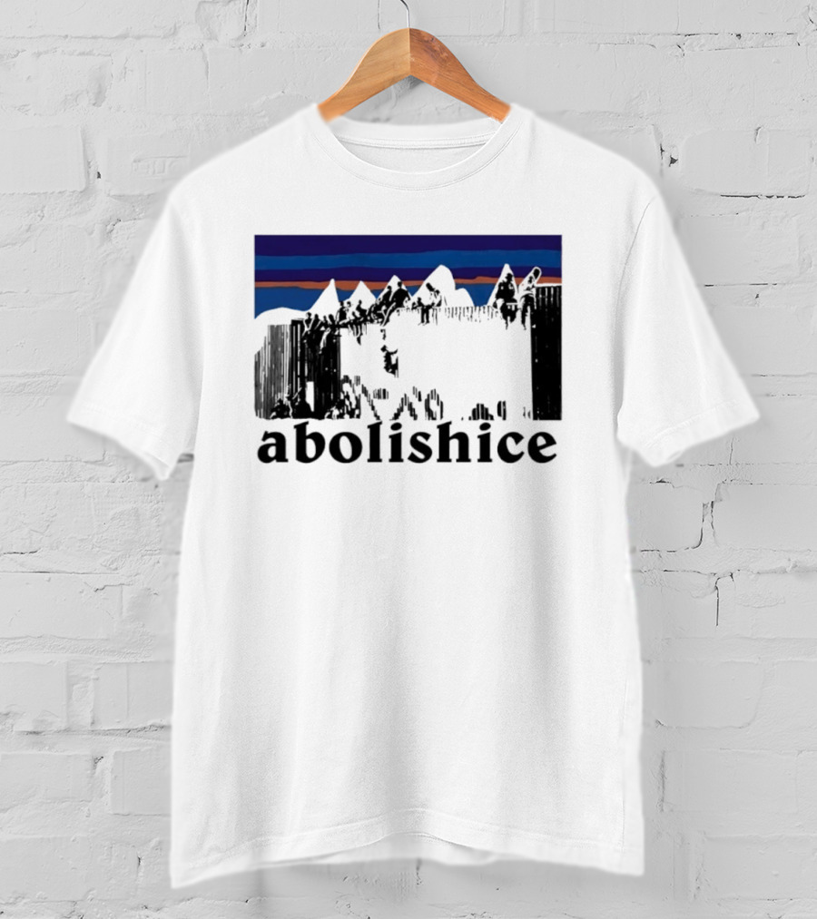 Abolish ICE Mountain Activism Scenic Protest T-Shirt