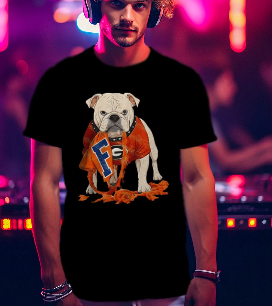 Dawgs Rivalry UGA Bulldogs Defeat Florida Gators Showdown T-Shirt