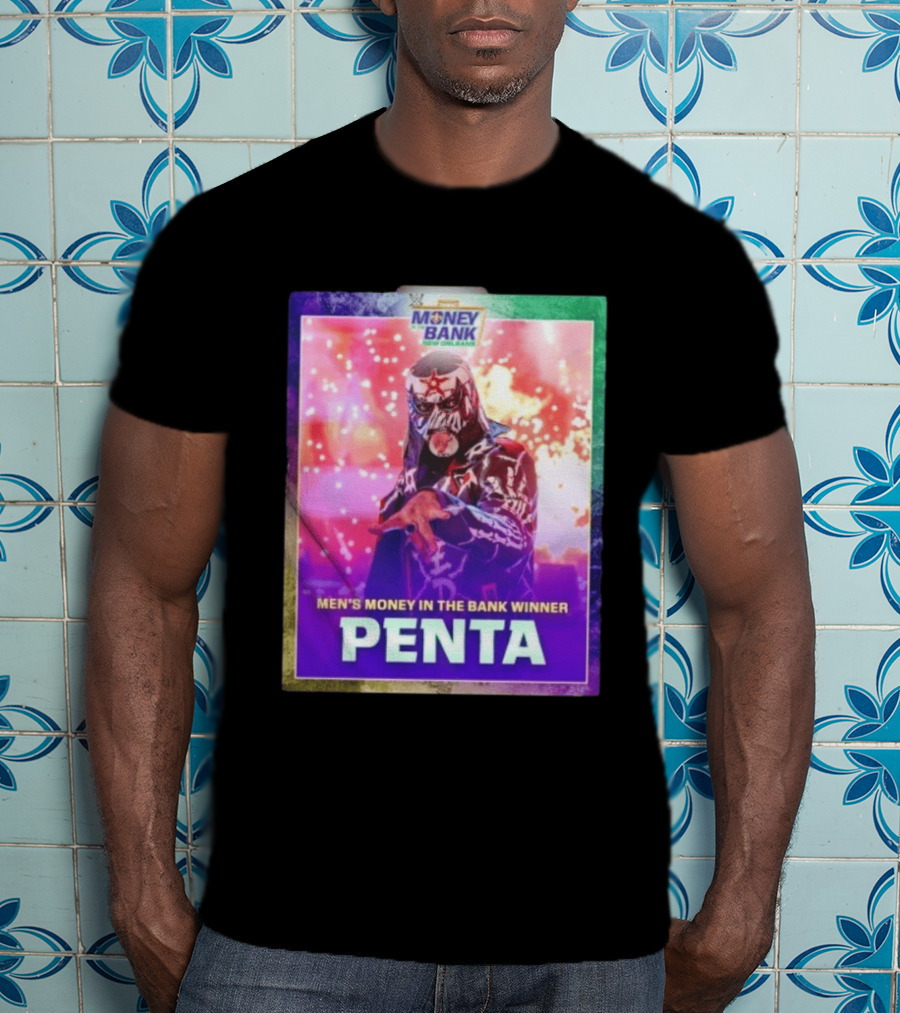 Penta Men's Money In The Bank Winner New Orleans Wrestler T-Shirt