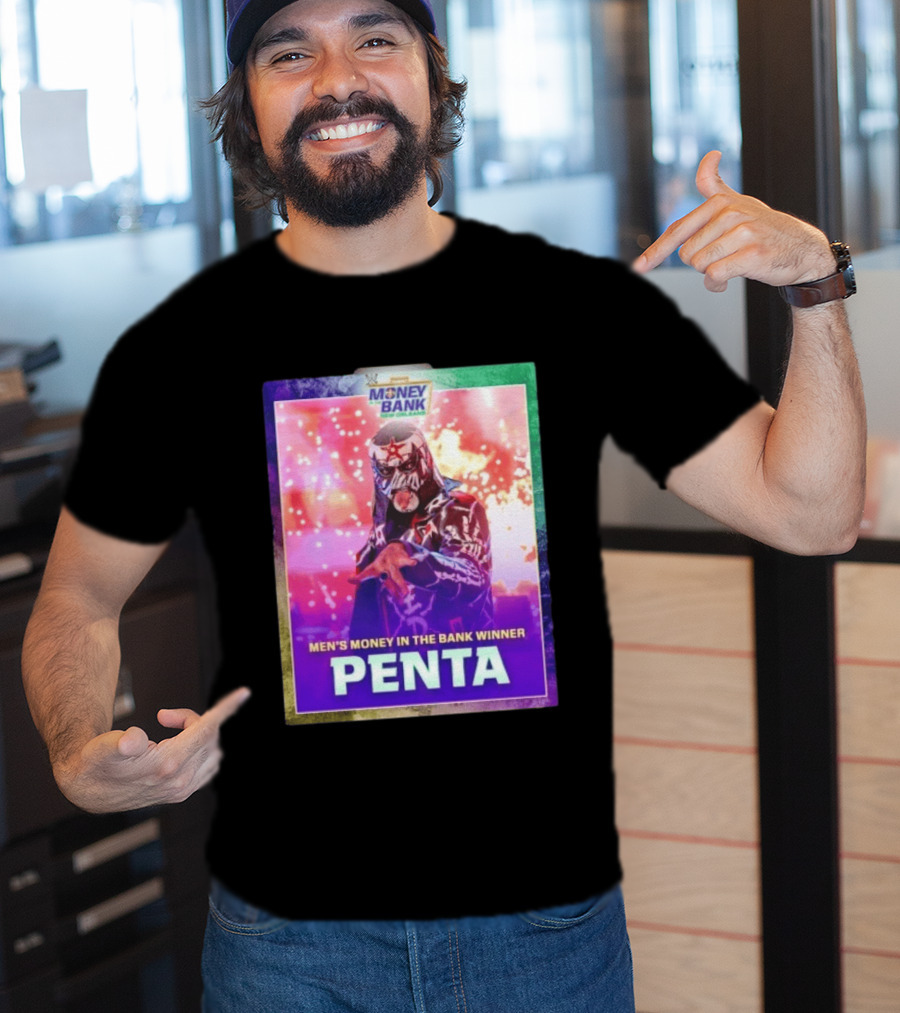 Penta Men's Money In The Bank Winner New Orleans Wrestler T-Shirt