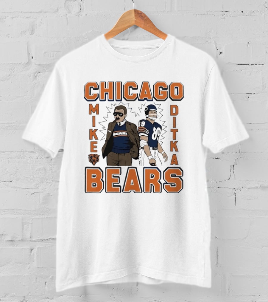 Chicago Bears Mike Ditka 89 Player T-Shirt