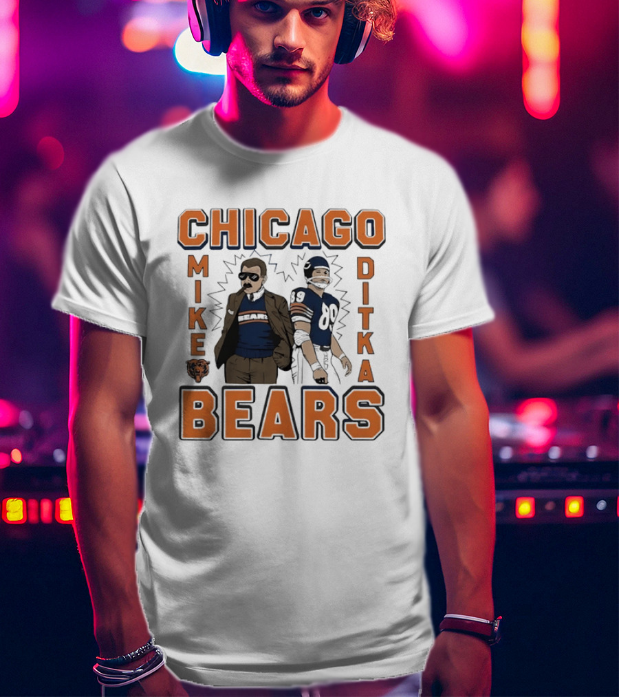Chicago Bears Mike Ditka 89 Player T-Shirt