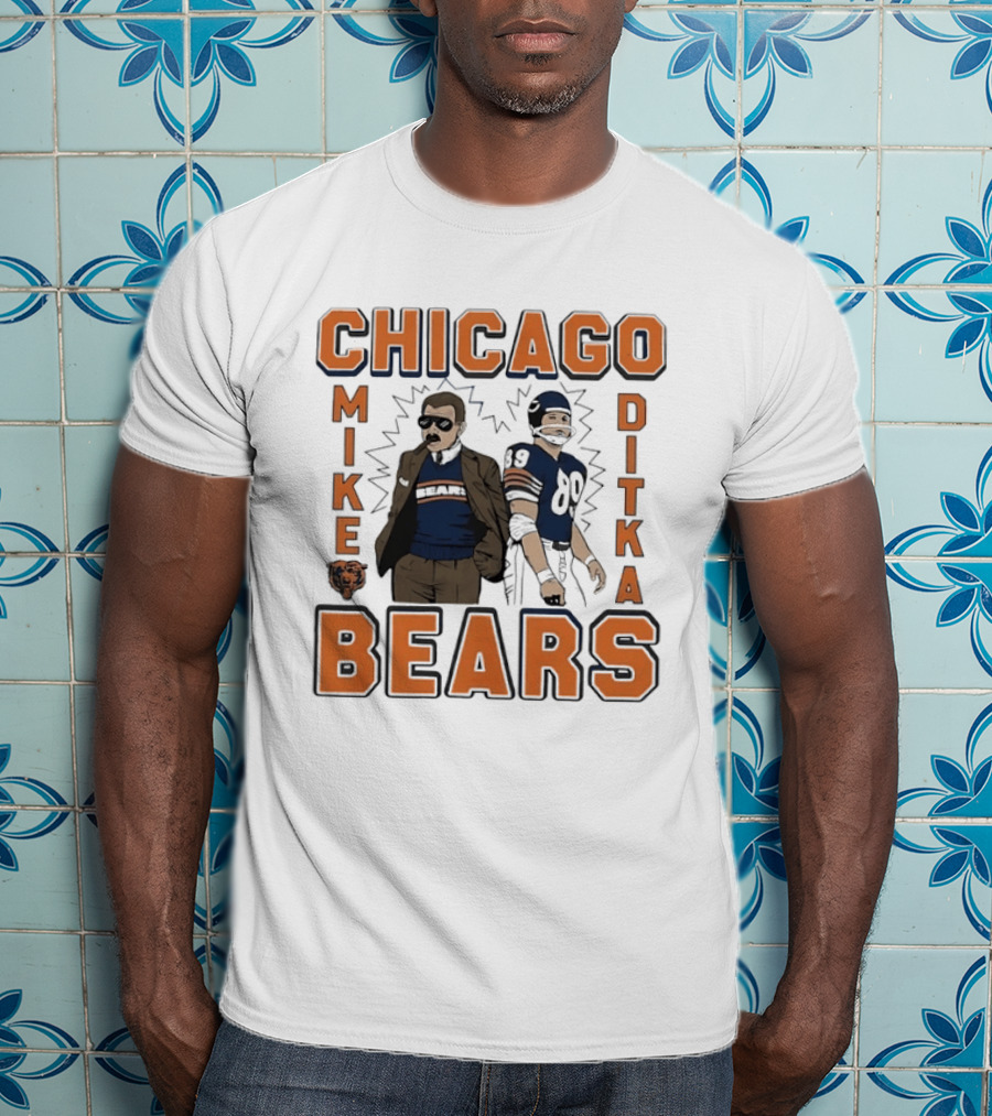 Chicago Bears Mike Ditka 89 Player T-Shirt