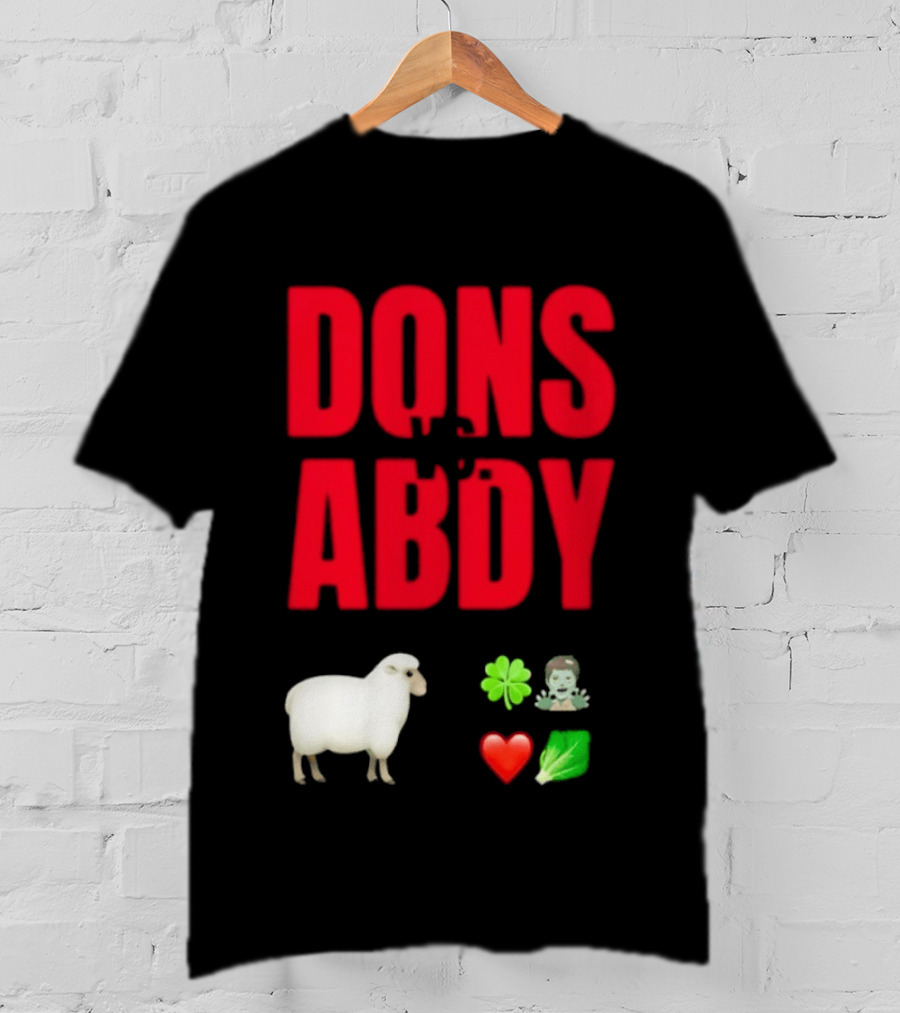 Dons Abdy Sheep Clover Zombie Heart Lettuce T-Shirt