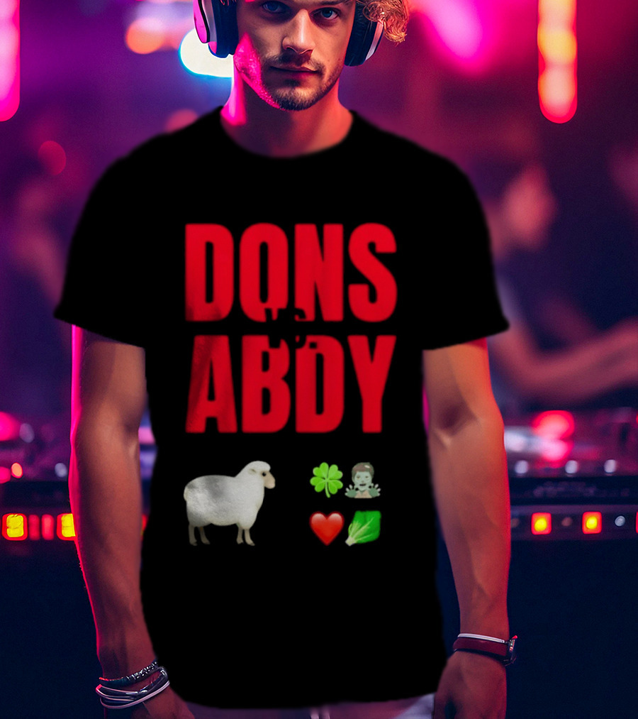 Dons Abdy Sheep Clover Zombie Heart Lettuce T-Shirt