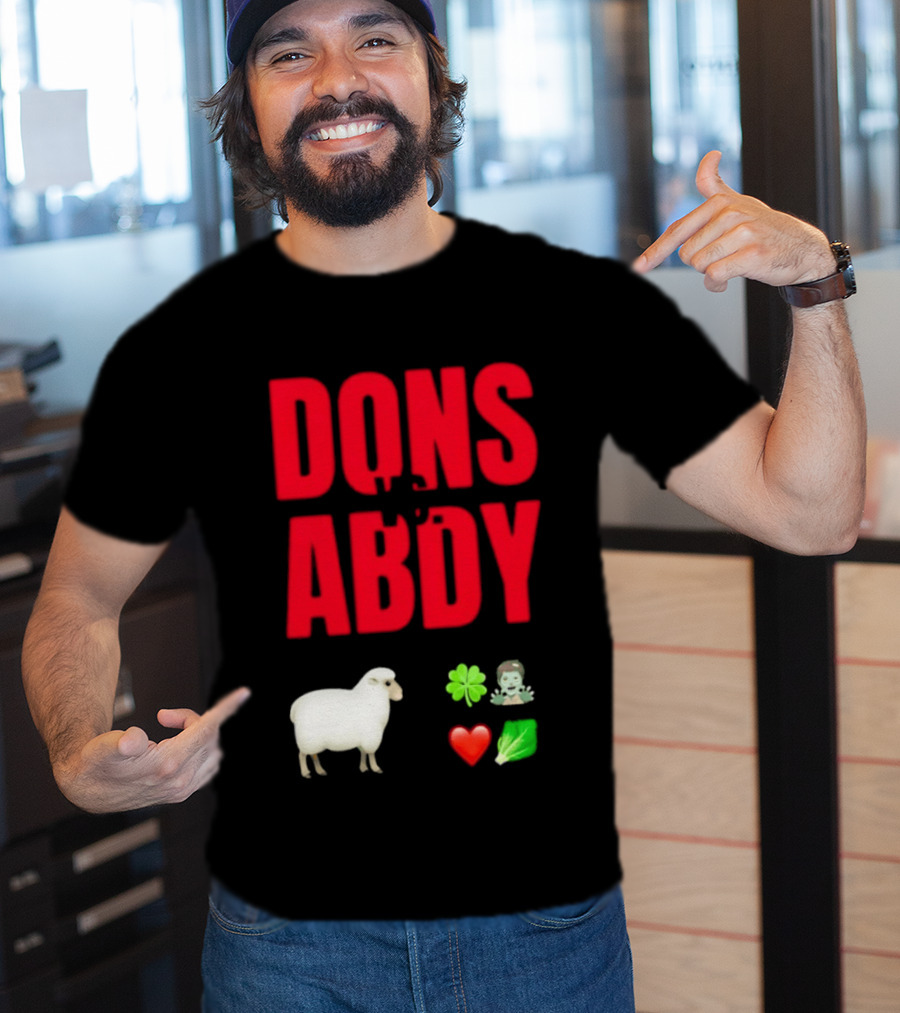 Dons Abdy Sheep Clover Zombie Heart Lettuce T-Shirt