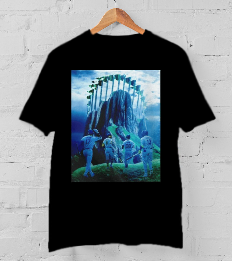 Shohei Ohtani Jackson Chourio Steven Kwan Junior Caminero MLB Fantasy Field Adventure T-Shirt
