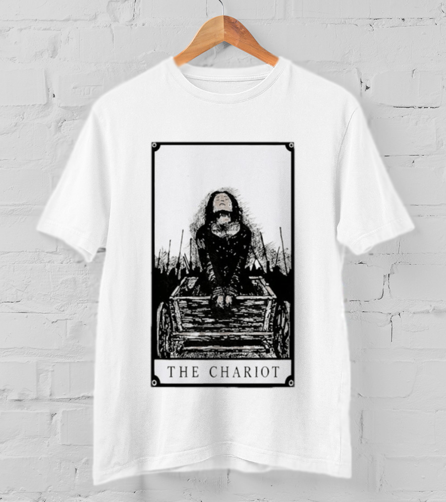 The Chariot Tarot Card Occult Divination Mystical Art Tarot Reading T-Shirt