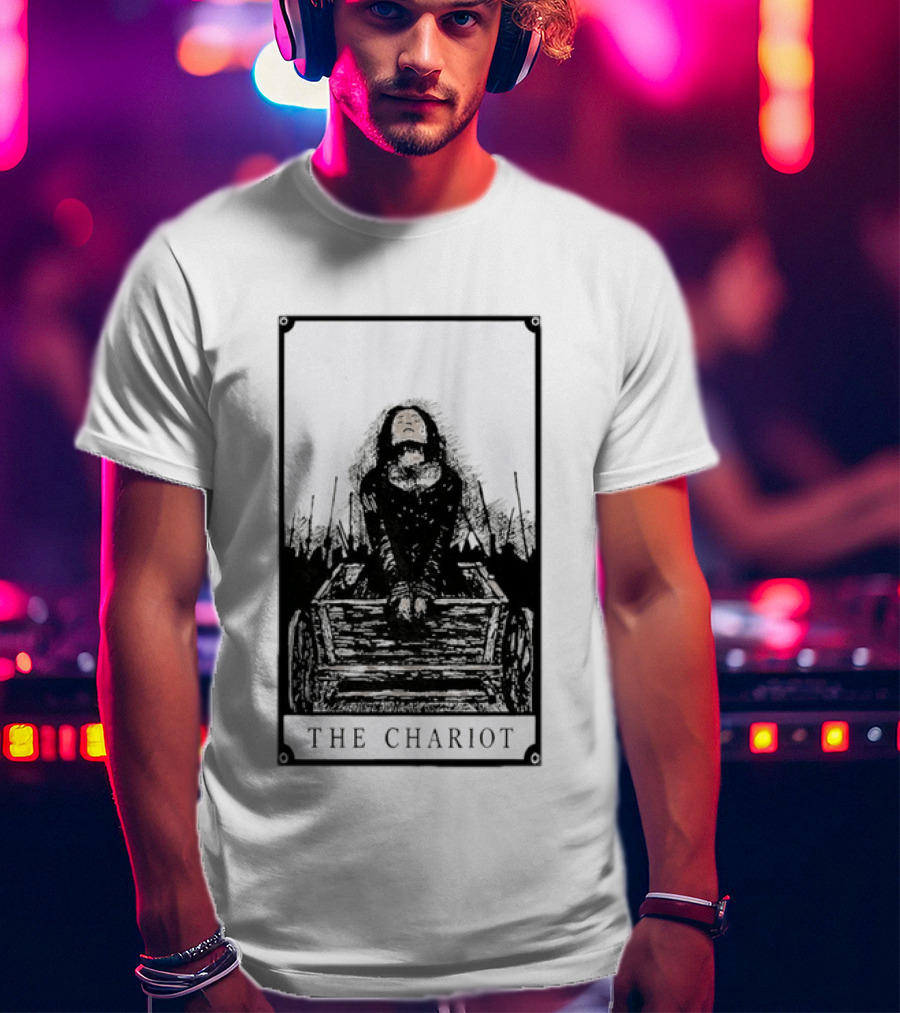 The Chariot Tarot Card Occult Divination Mystical Art Tarot Reading T-Shirt