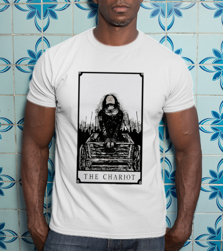 The Chariot Tarot Card Occult Divination Mystical Art Tarot Reading T-Shirt