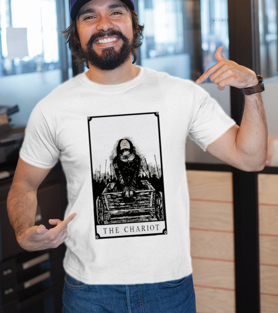 The Chariot Tarot Card Occult Divination Mystical Art Tarot Reading T-Shirt