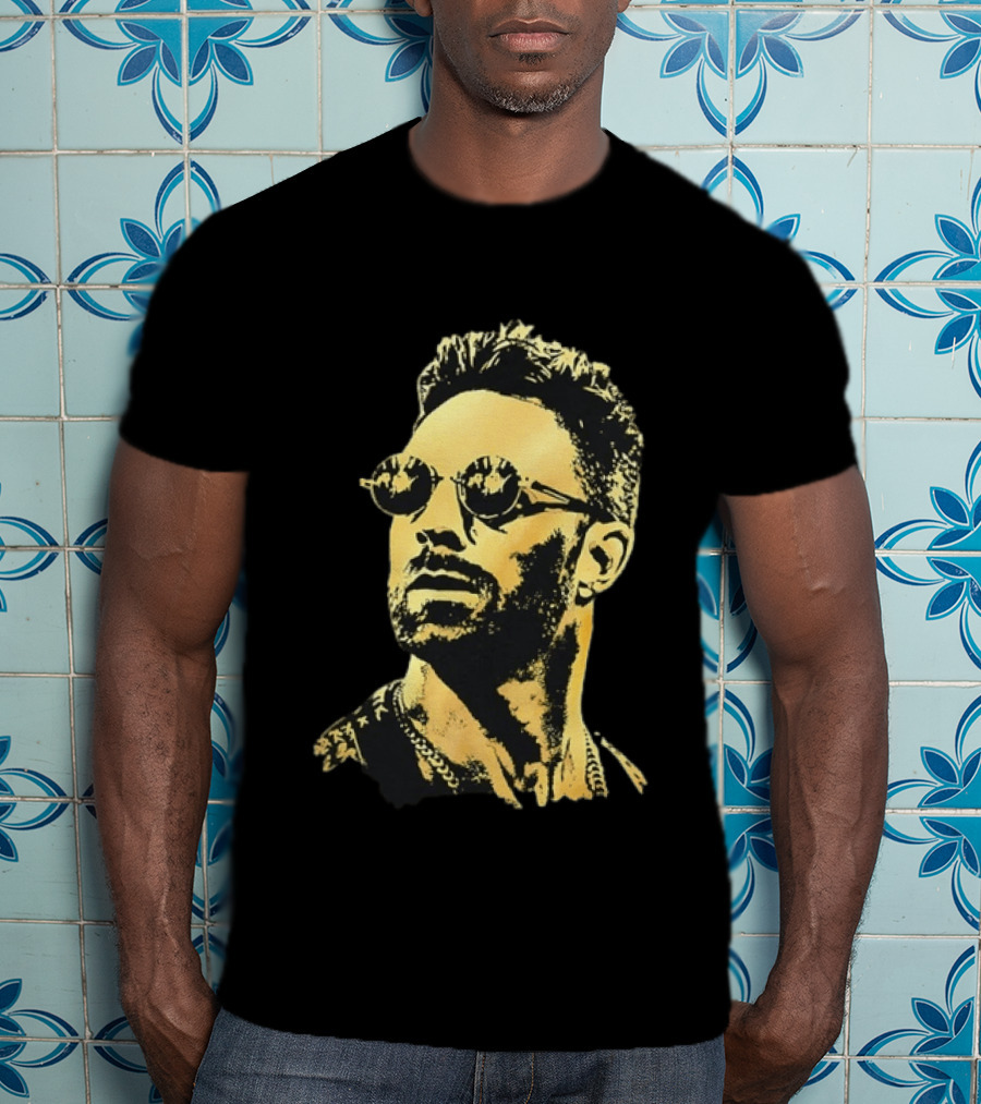 Gold Foil Adam Levine Maroon 5 T-Shirt